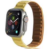 Beline Pasek Apple Watch Magnetic 42/44/45/49Mm Żółty /Yellow