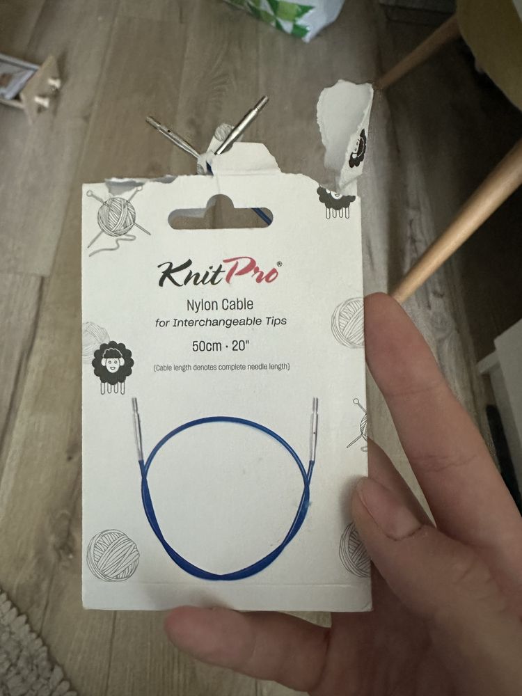 Kable do drutów knitPro