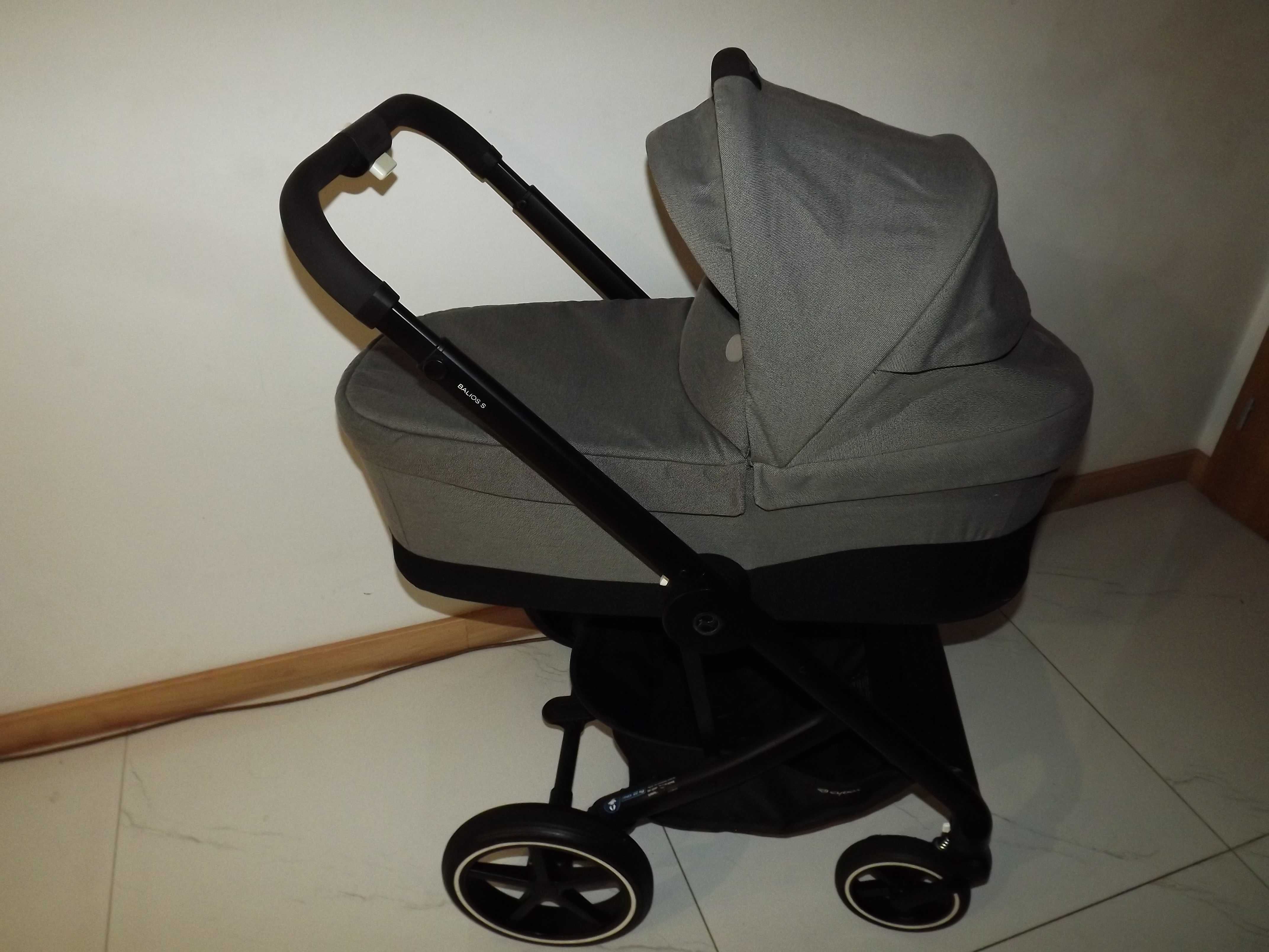 Cybex balios s lux soho grey 3w1 +Baza isofix Lekki kompaktowy