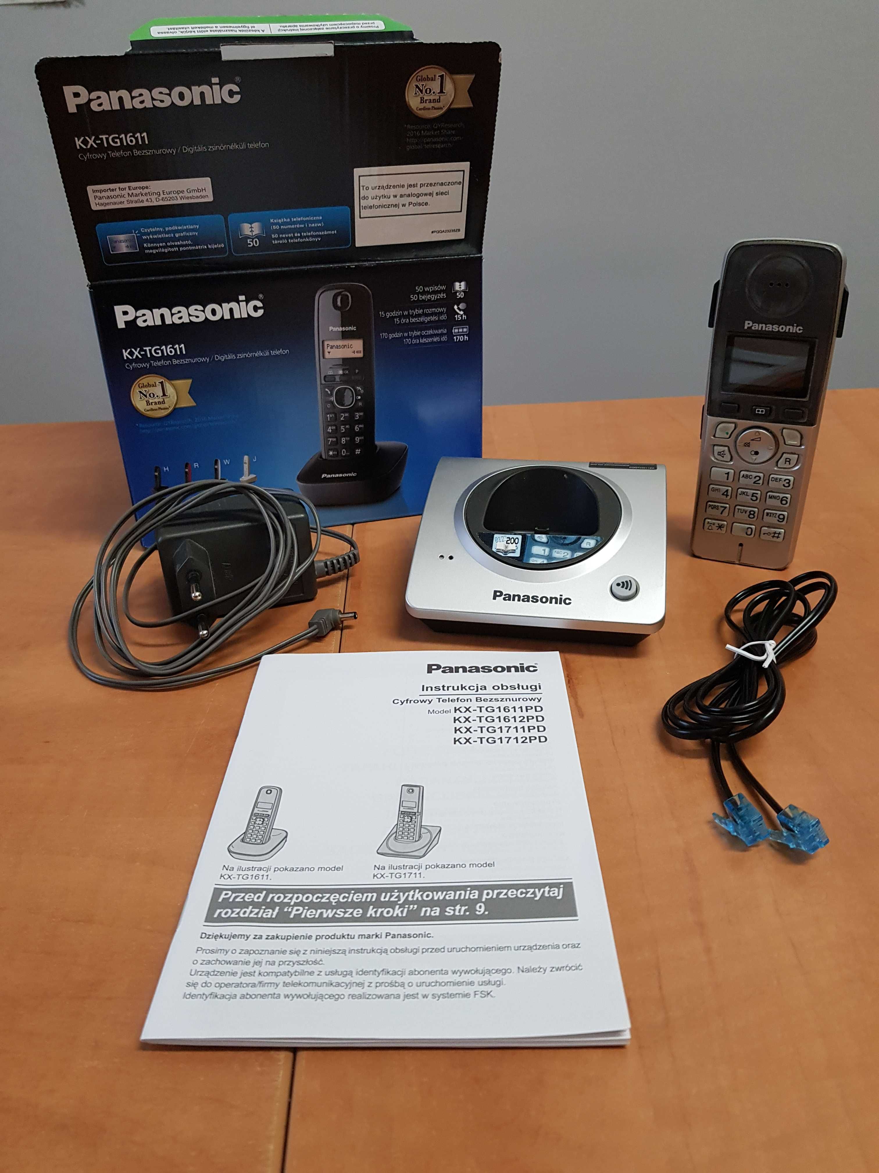 Telefon bezprzewodowy Panasonic KX-8070PD