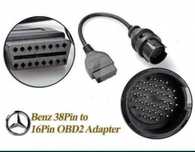 Nowa przejściówka kabel adapter OBD2 OBD 38pin Mercedes Benz