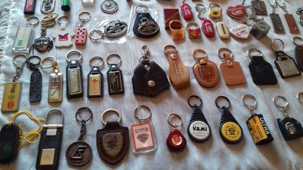 Vendo coleção de 160 porta-chaves