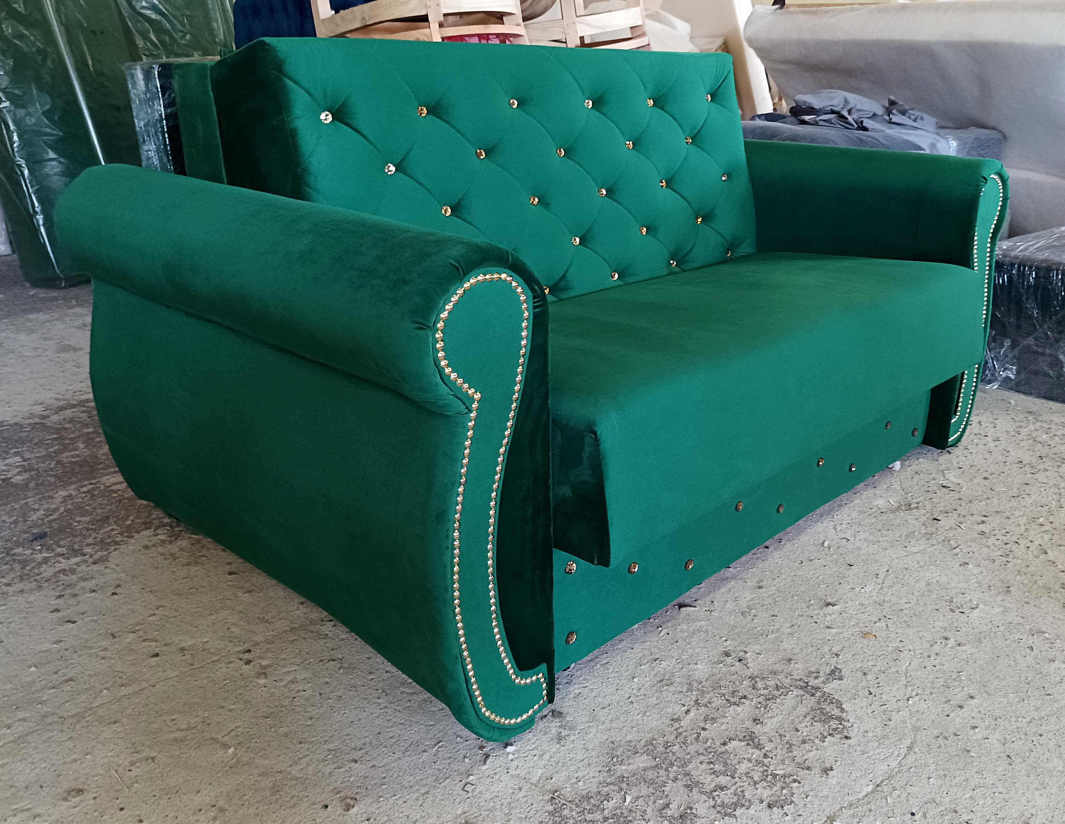 amerykanka sofa glamour z kryształami łóżko dla dziecka tapczan kanapa