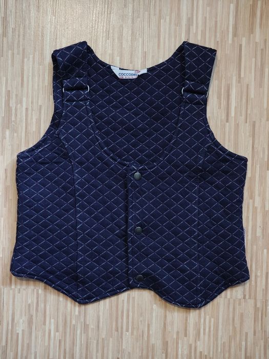 Kamizelka dziewczęca na zatrzaski Coccodrillo rozmiar 128