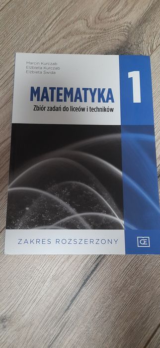Zbiór zadań klasa 1 Matematyka rozszerzona pazdro