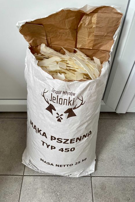 Ścinki jadalne opłatkowe Worek