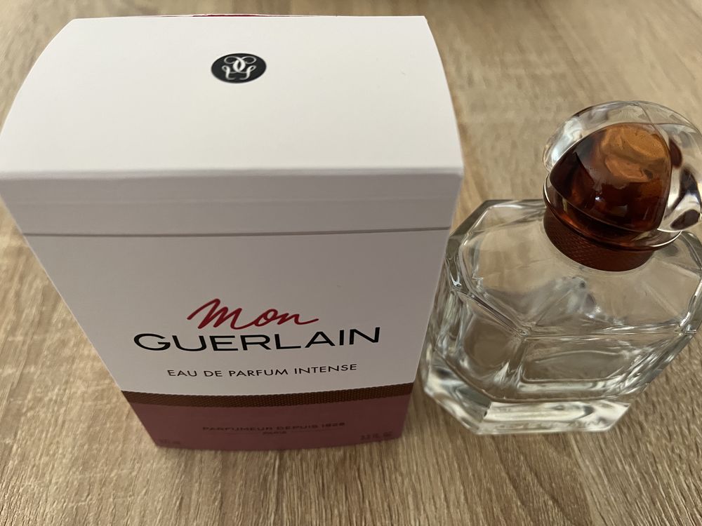 Mom Guerlain Intense - frasco e caixa vazios