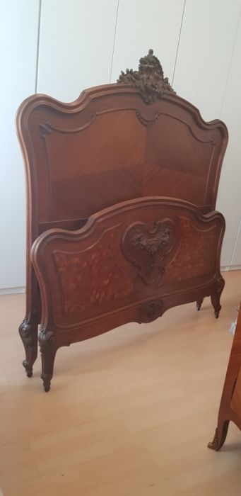 Łóżko, łoże pałacowe , hotelowe , antyk Francja