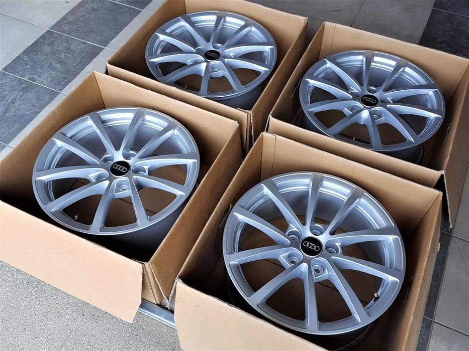 Alufelgi 17 5x112 Audi A4 A5 A6 A7 A8 Q3 Q5 4K0 jak Nowe ! 470#