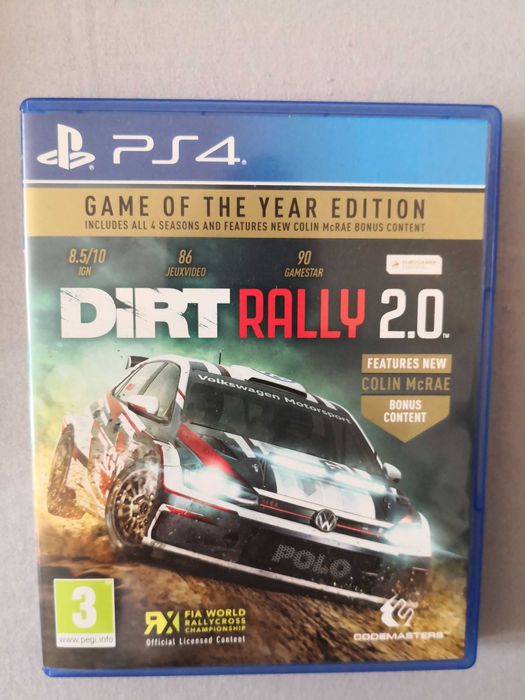 Dirt Rally 2.0 edycja GOTY PS4 PS5 pełna polska wersja językowa