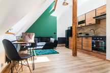 Nowoczesna kawalerka w stylu loft – Centrum Olsztyna