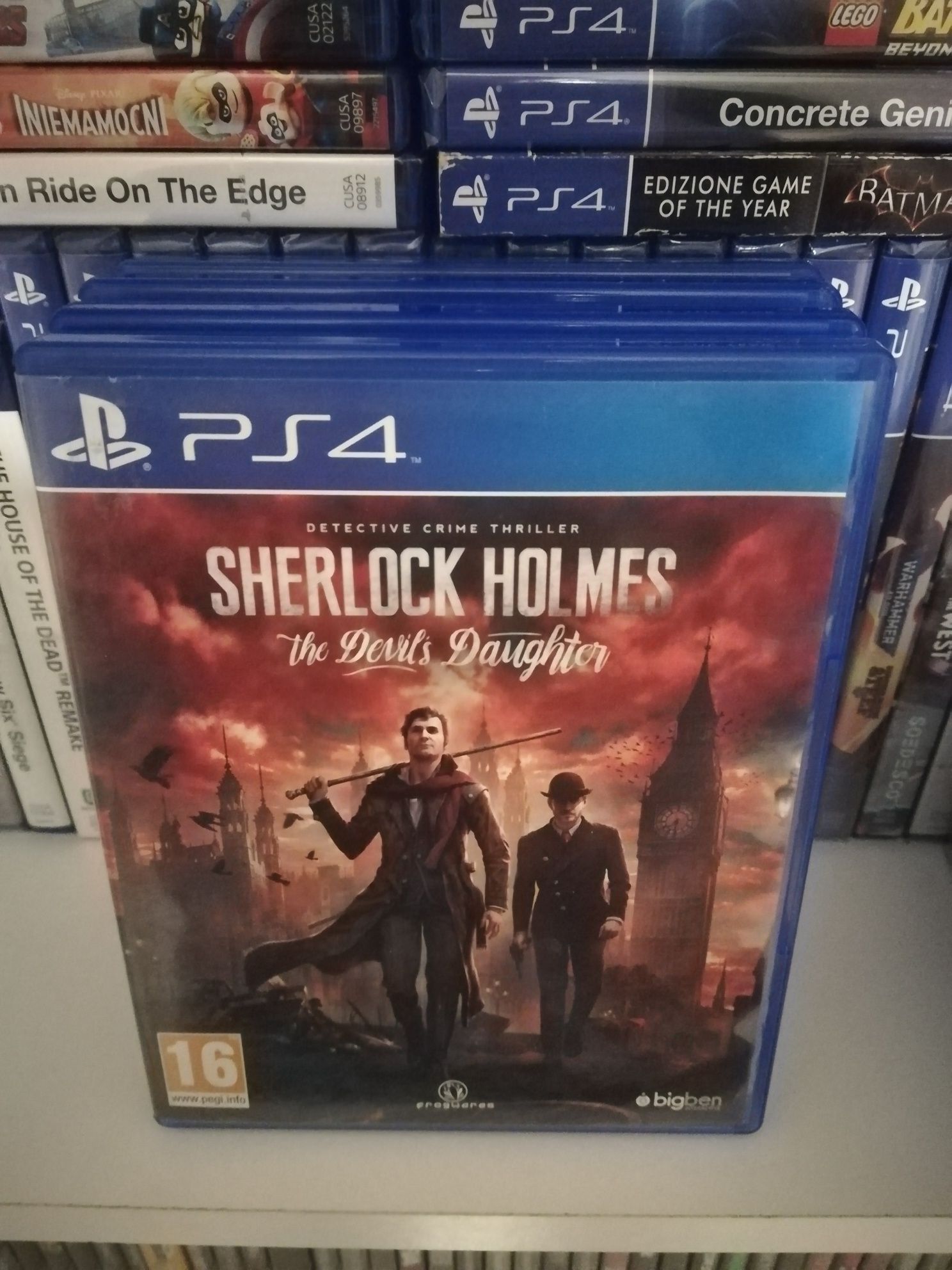 Sherlock holmes the devils daughter PL ps4 ps5 PlayStation 4 5