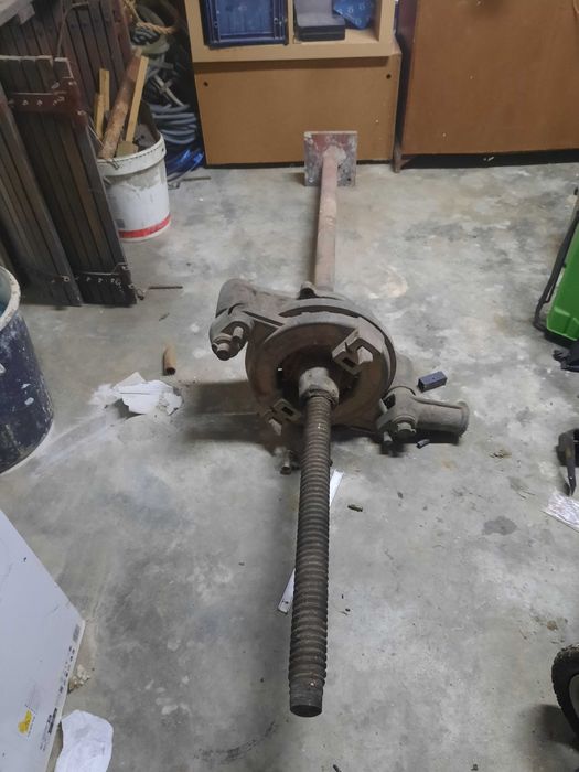 Prença de uvas para vinho