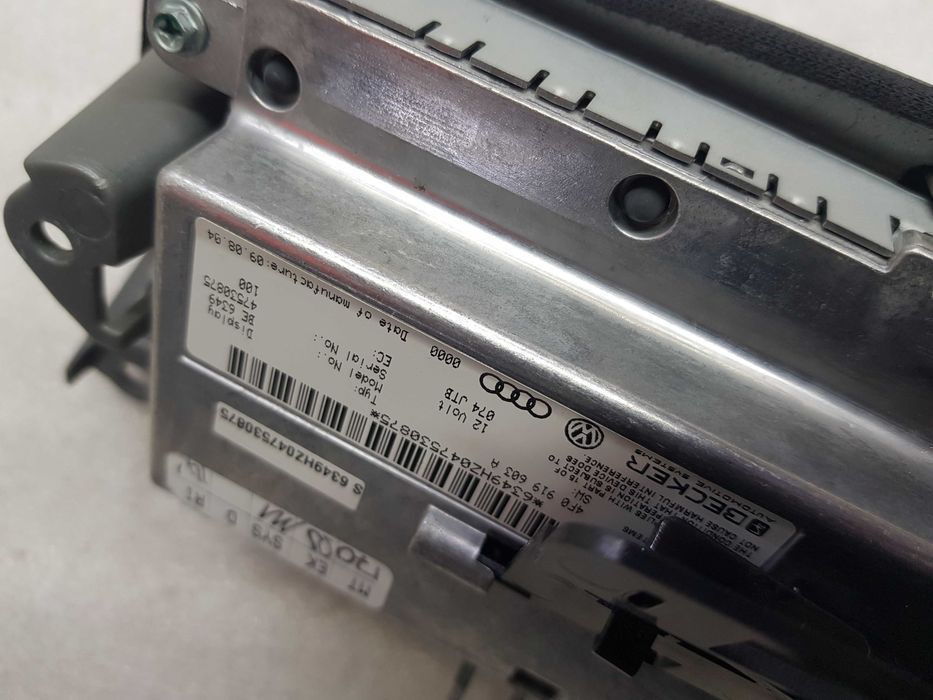 AUDI A6 C6 Licznik Zegary Wyświetlacz Nawigacji MMI Maskownica