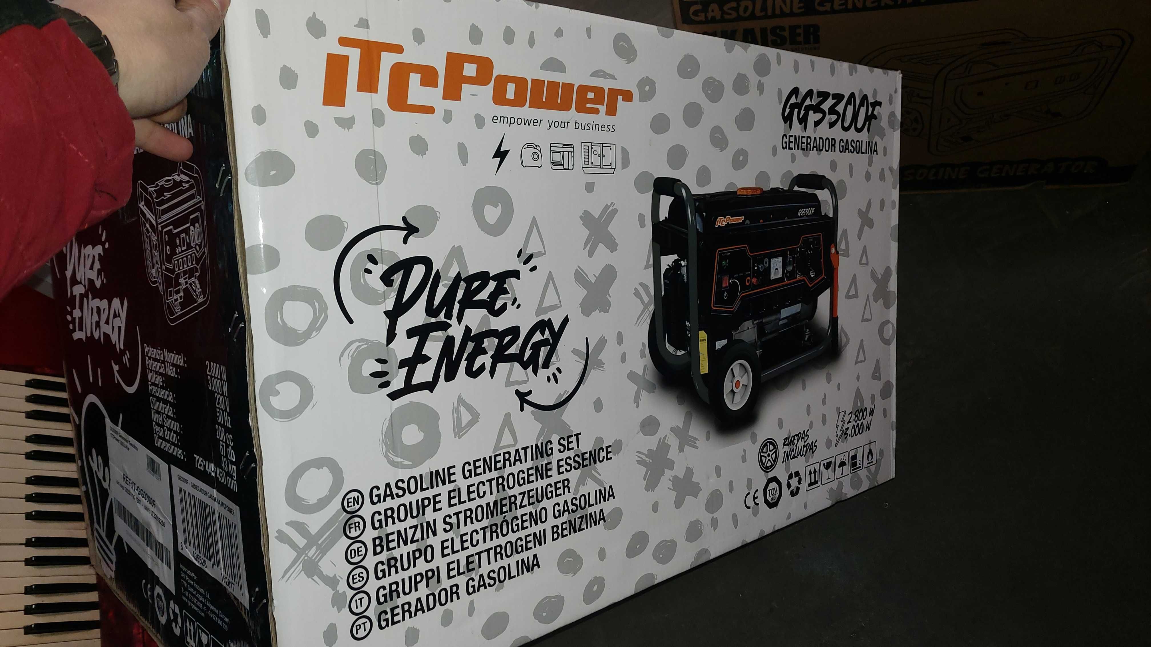 Генератор ITC Power GG3300F 2800/3000 W