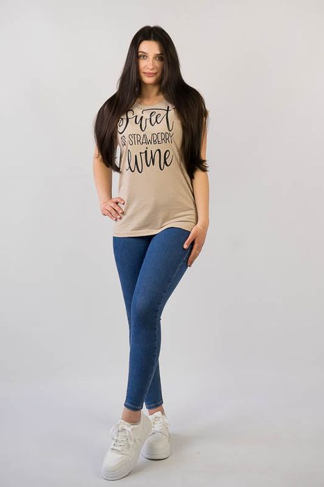 Безкоштовна доставка від 600 грн Футболка жіноча бавовна