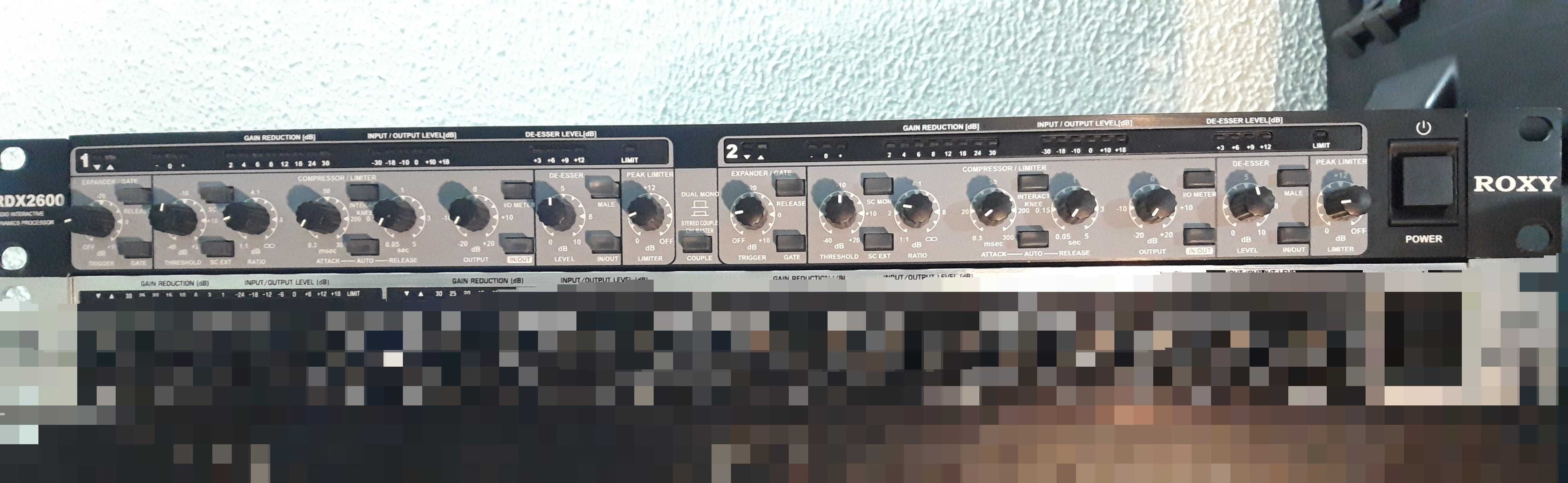 Roxy RDX-2600 processador/compressor de 2 canais