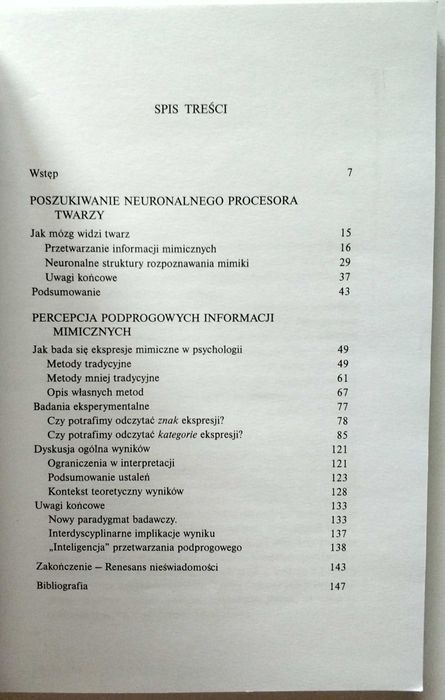 Podprogowe informacje mimiczne, Rafał Krzysztof OHME, UNIKAT!
