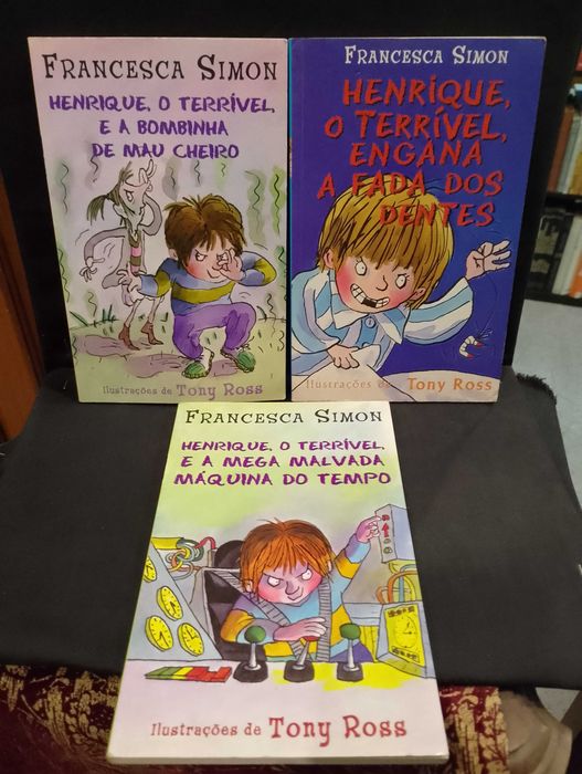 Henrique, o terrível  (3 volumes)- Francesca Simon