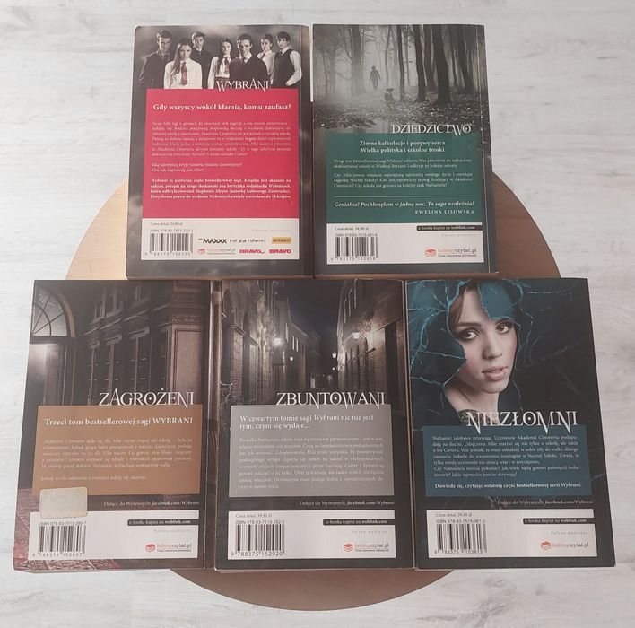 Zestaw książek Wybrani C.J. Daugherty