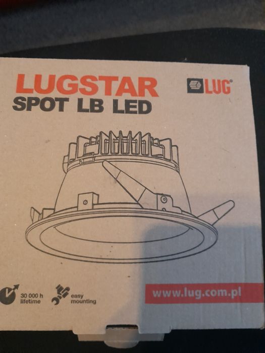 Lampa lugstar spot LB led 20W podtynk LUG