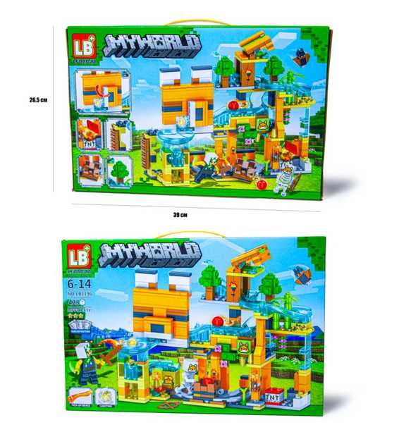 Конструктор Minecraft 466 дет. Майнкрафт