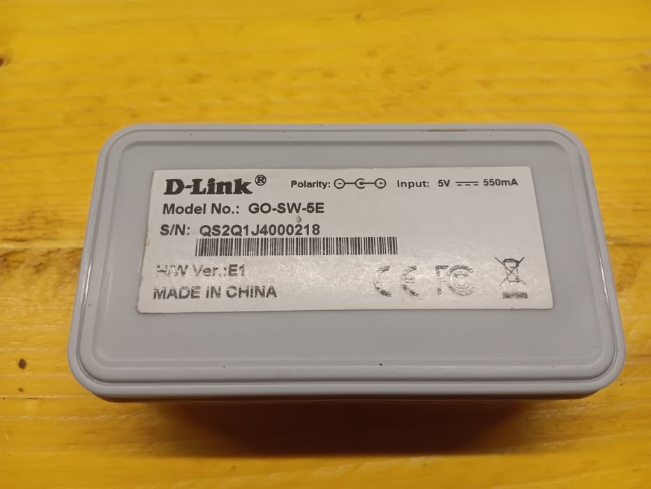 Switch D-Link 5 portas
