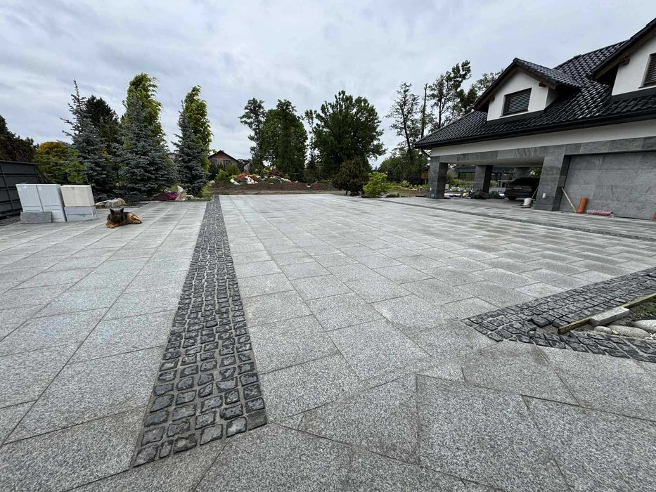 BRUKARSTWO- Układanie kostki brukowej, Granitowej, Płyt ceramicznych