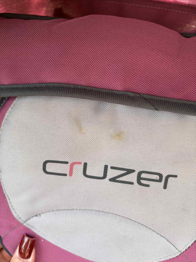 Wozek cruzer fioletowo czarny