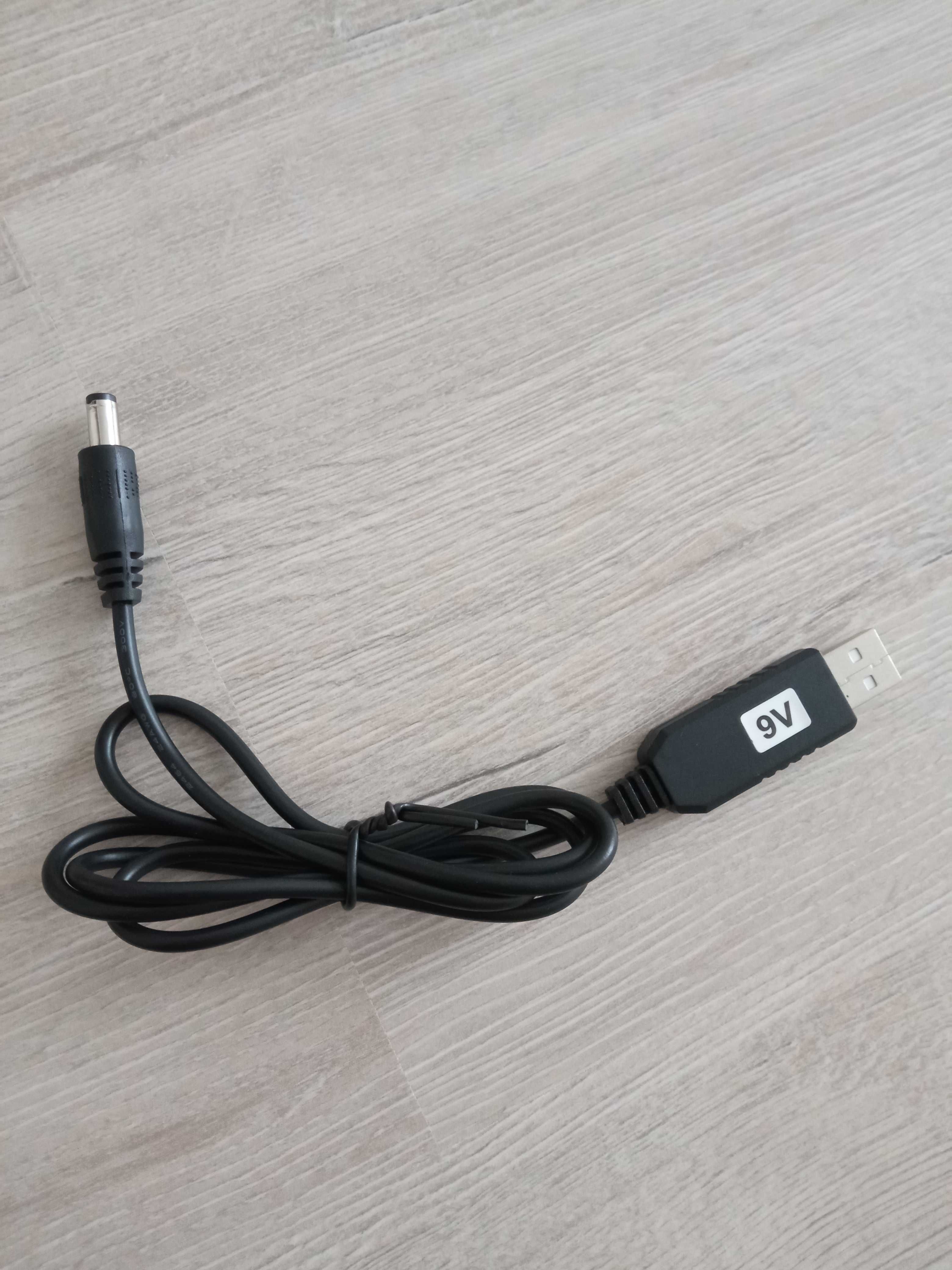 Usb to dc кабель на 9 и 12 вольт