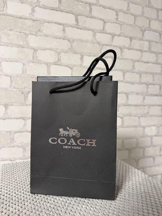 Подарунковий набір чоловічий Coach ремінь та гаманець