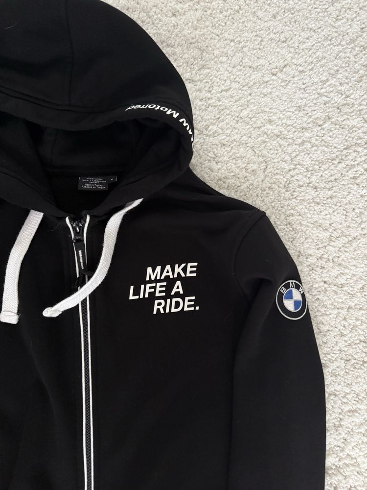Gruba mięsista bluza BMW Team m/38 make life a ride