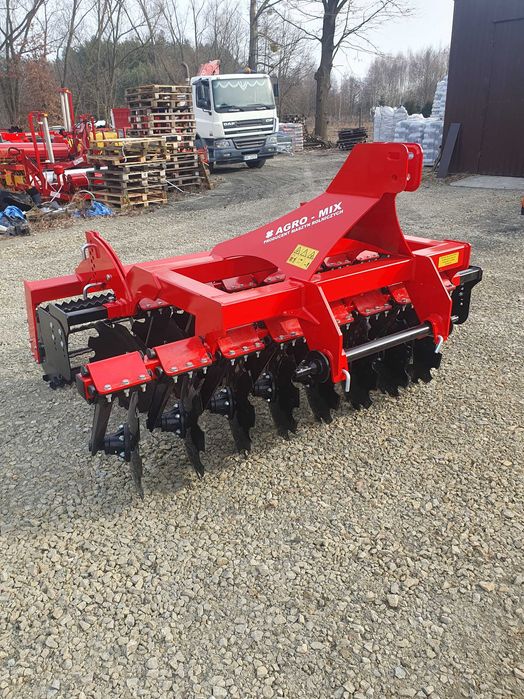 brona talerzowa kompaktowa agregat talerzowy nowy z wałem talerzówka