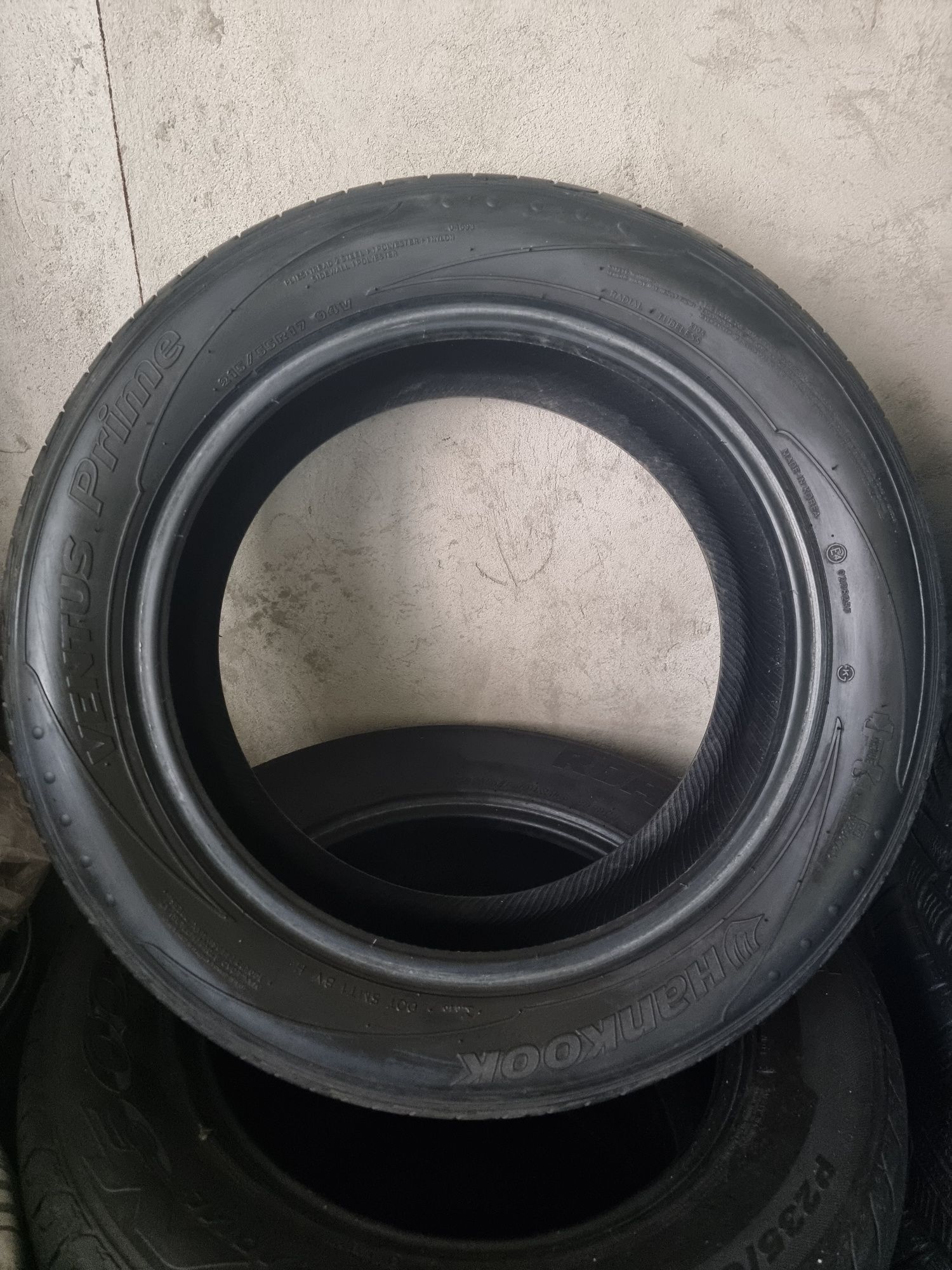 Продам одиночку Hankook Ventus Prime 215 55 17