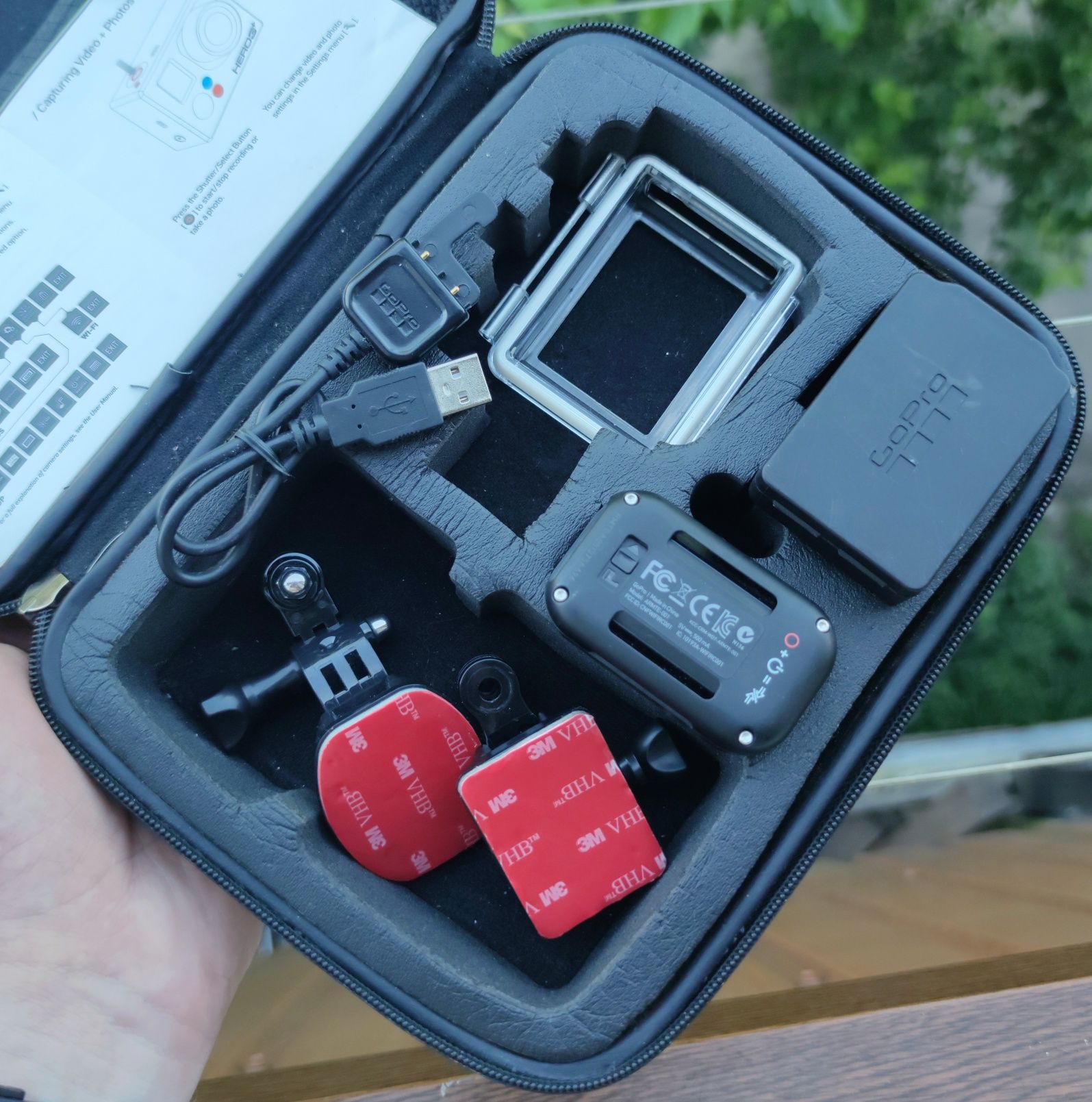 GoPro HERO3+ комплект та кейс