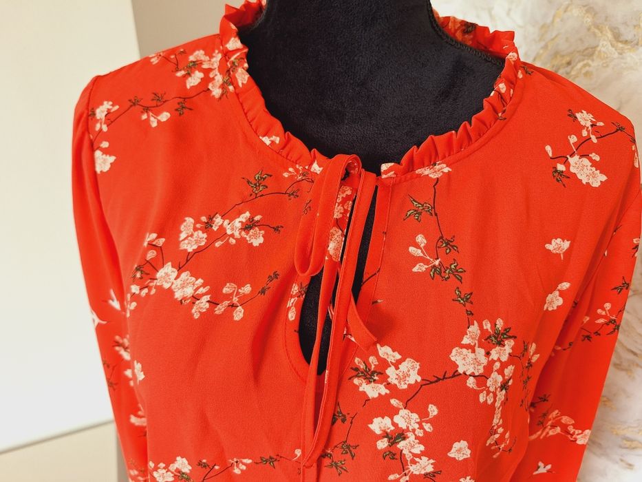 Bluzka koszula w kwiaty VaVite flowers boho romantyczna casual