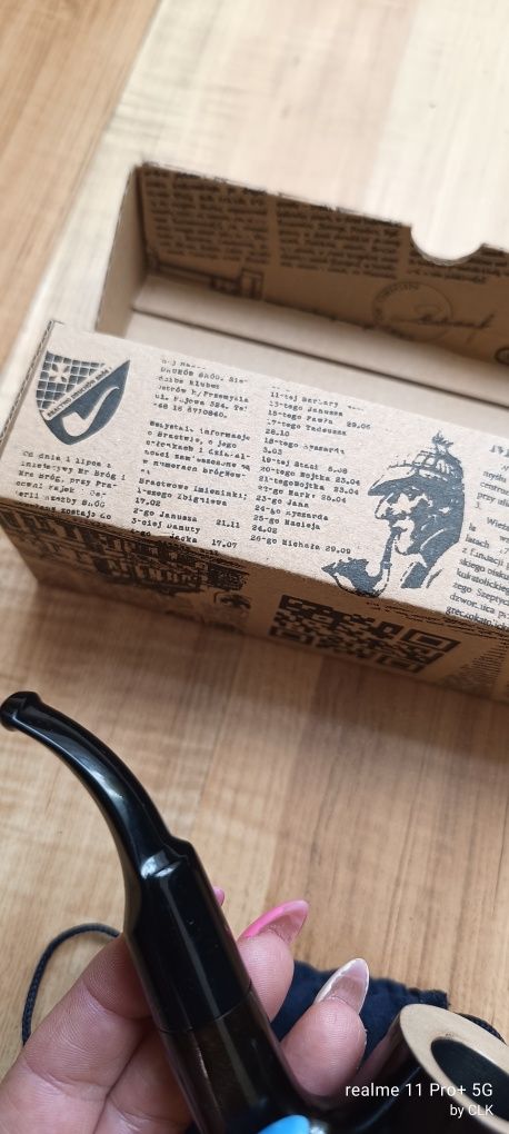 Nowa fajka Mr. Bróg zestaw Szwejk kolekcjonerska