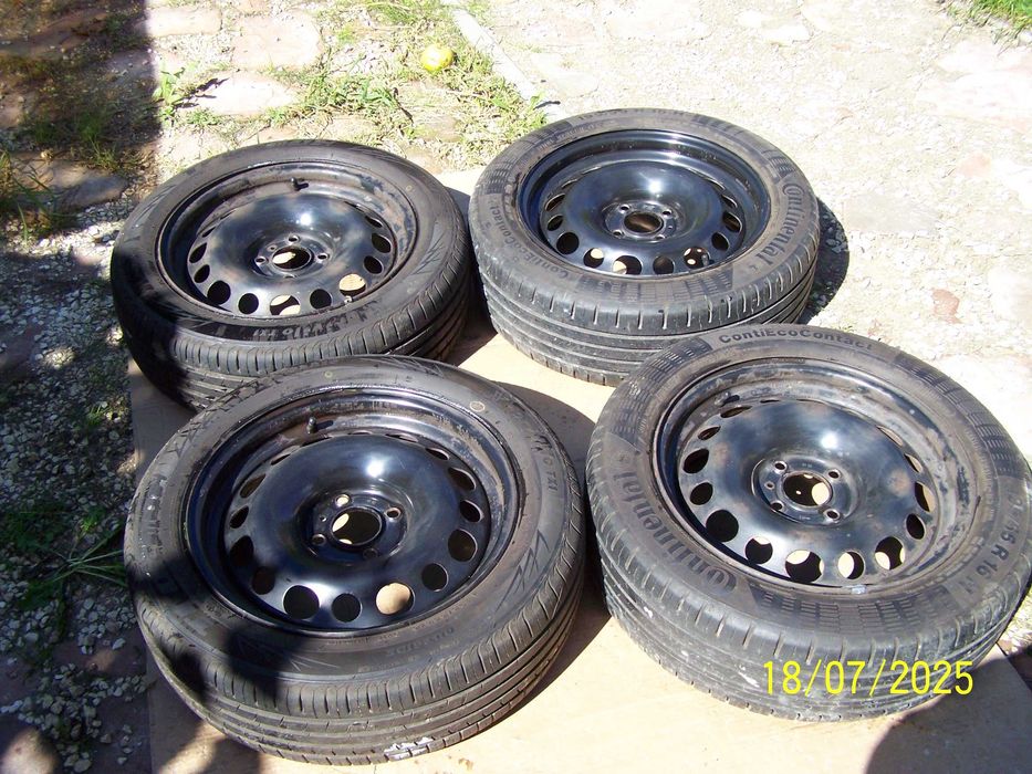 zamienie sprzedam felgi 4x108 r 16 peugeot citroen  na 4x100 r16 opel