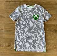 Xbox koszulka 146 stan bdb biała szara oryginalna tshirt bluzka lato