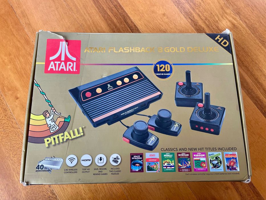 Atari flashback 8 gold deluxe - consola