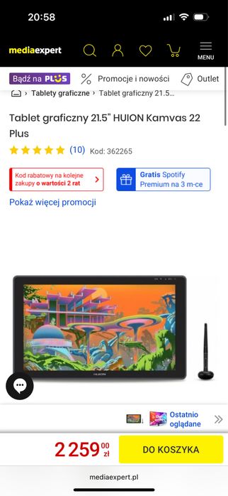 Tablet graficzy NOWY