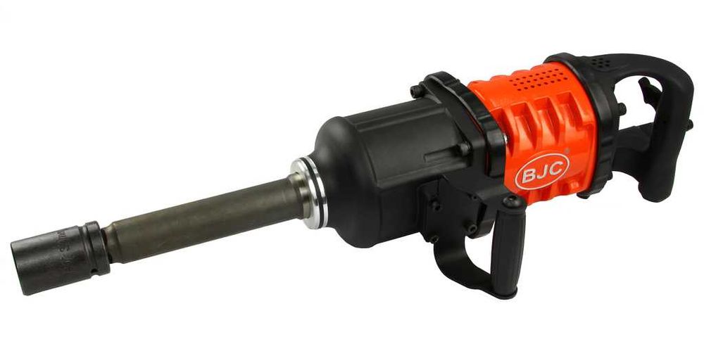 Пневматичний ударний гайковерт, TIR 1" BJC 998 гайковерт + насадки