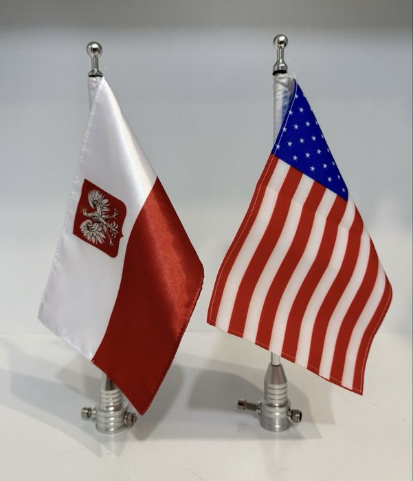 Maszt motocyklowy z flagą harley davidson honda goldwing