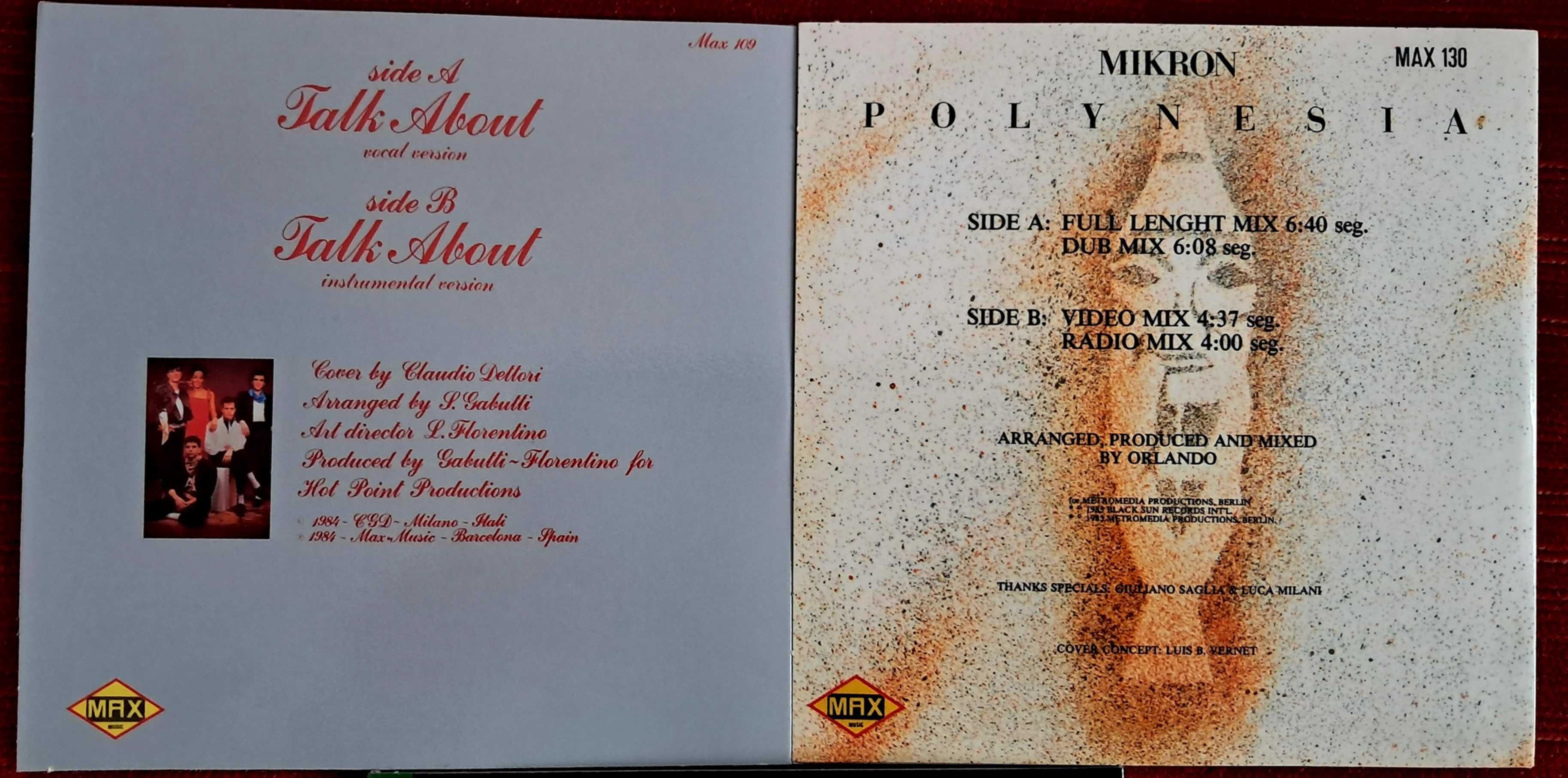 Italo Disco 3 Maxi-Single CD Brian Ice, Mikron, Fenix