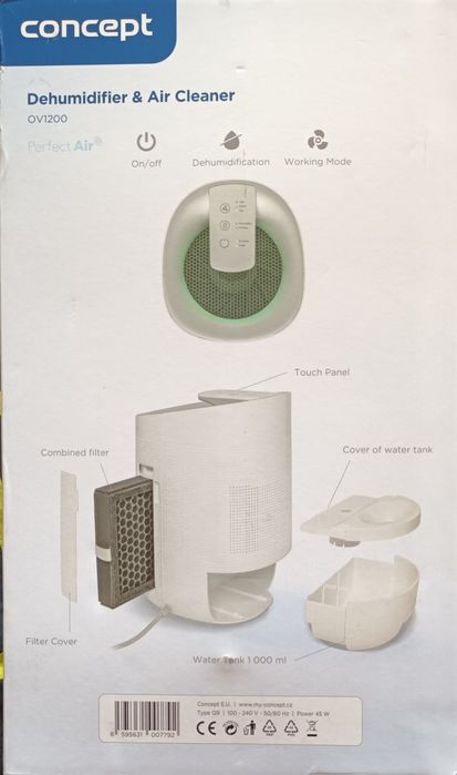 Osuszacz powietrza Concept OV1200 Perfect Air
