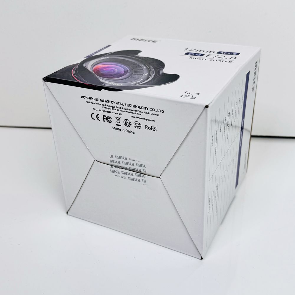 Новий Об’єктив Meike MK-12 12mm f/2.8 micro 4/3 SONY E-mount