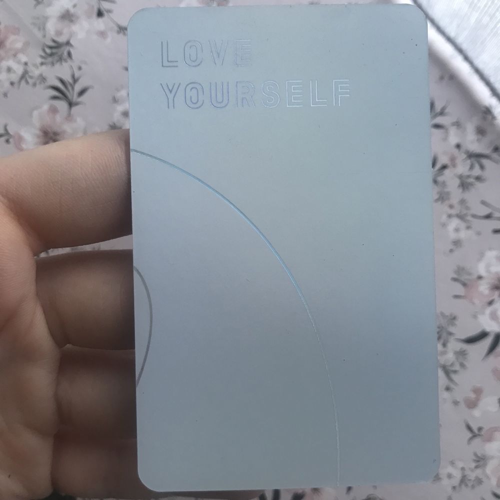 BTS karta photocard Tae V love Yourself oryginalna