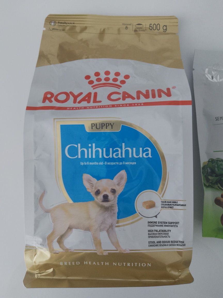 ROYAL CANIN Puppy Chihuahua+Smaczki Brit