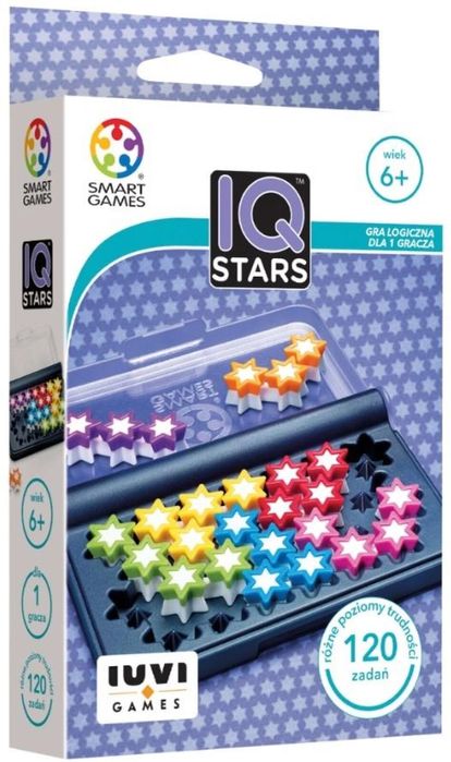Smart Games IQ Stars (PL) IUVI Games IUVI Games pudełko,144x97x28 mm