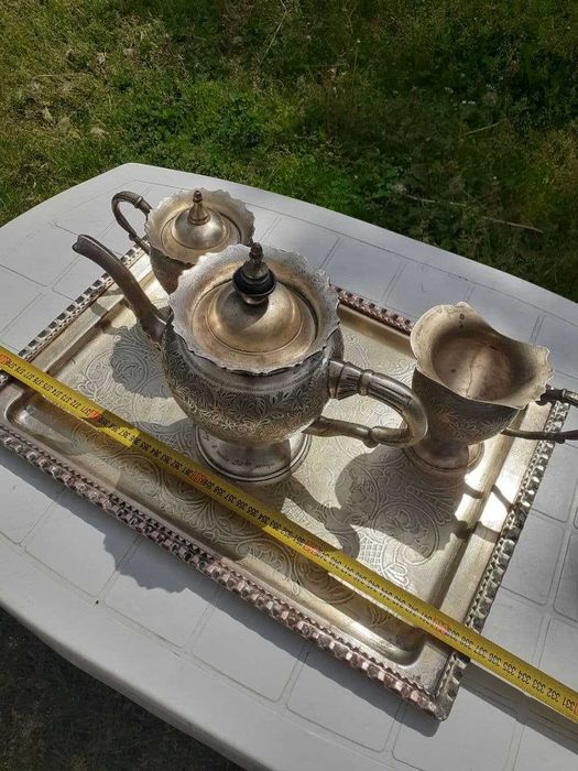 Чайник серебрения . Чайно-кофейный набор. Сифон газировки